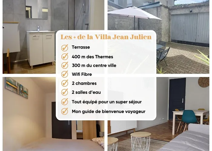 Jean Julien - Le Sancy - Wifi - 2 - 2 Salles D'eau - Rdc - 8 Personnes - Terrasse Appartement *